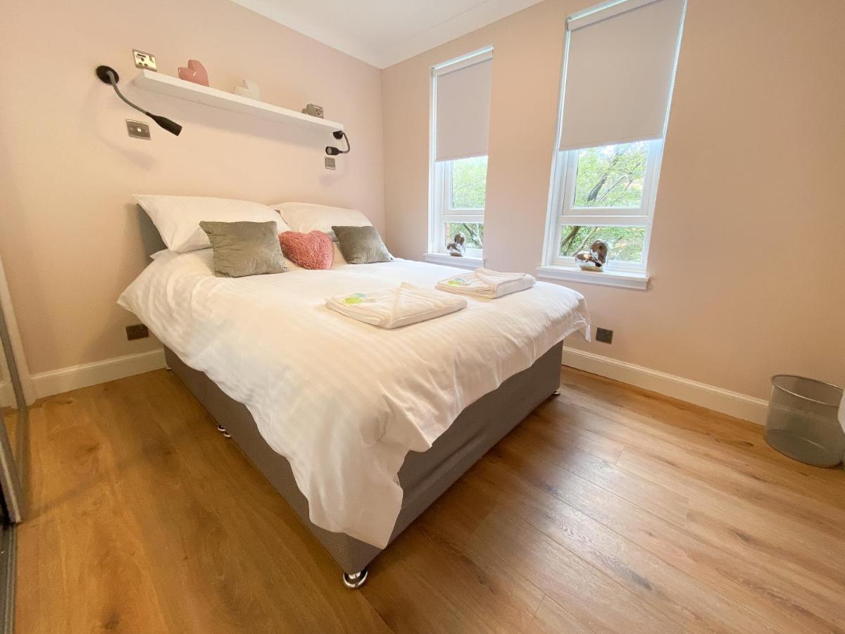 Glasgow 2Bd City Centre Apartment - Free Private Parking ภายนอก รูปภาพ